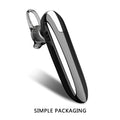 Black wireless Bluetooth headset single ear earplug type with voice control Bluetooth 5.0