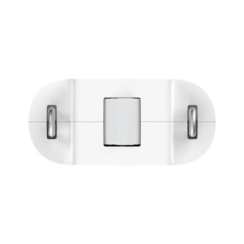 White USB electric curtain motor unit for automatic opening and closing of curtains.