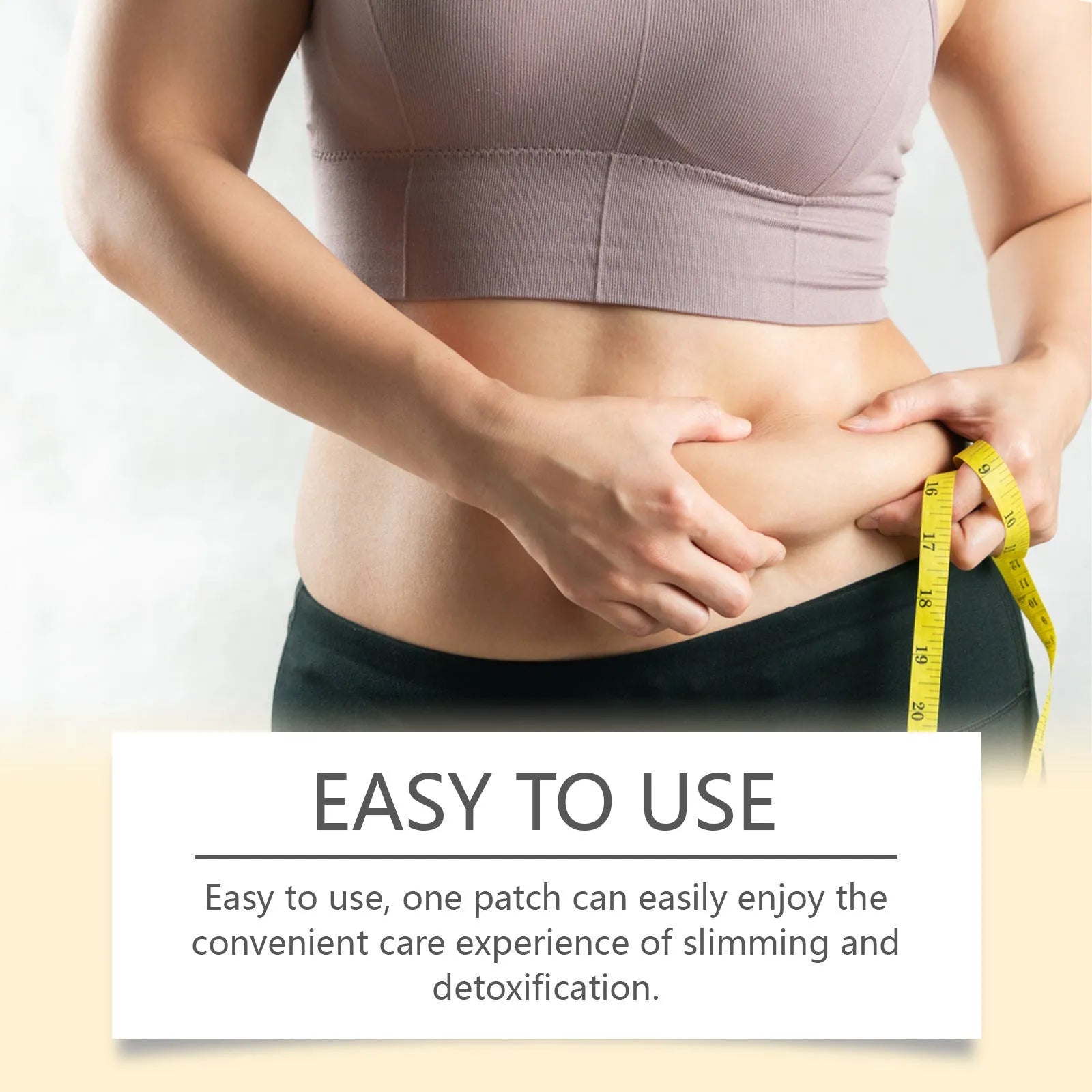 Herbal body shaping navel stickers pack with 10 adhesive patches containing bee venom and argy wormwood