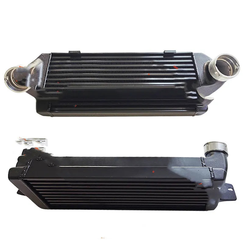 Black plastic modified intercooler AL-011 for BMW 135i 335i Z4 turbo engine