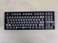 DIY hot plug mechanical keyboard kit with plastic case, 2-in-1 key puller, and wire in multiple colour options