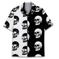 Men's casual Cuban collar Hawaiian shirt in polyester for summer wear