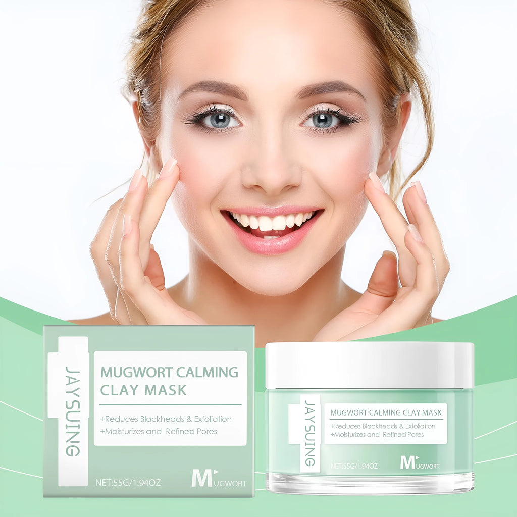 55g pore cleaning mud film in packaging with bentonite clay for acne treatment