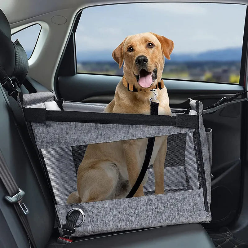 Oxford cloth pet crate with tunnel extension in black, grey or brown colour options