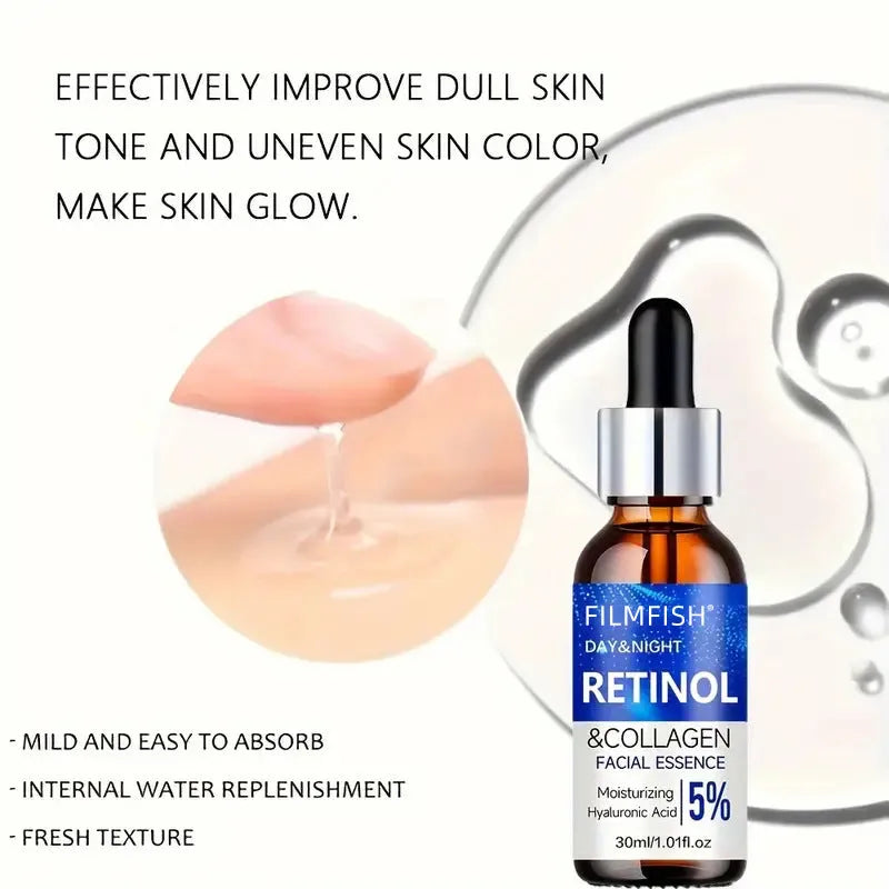 Retinol collagen cream moisturising cream in standard 90ml container for universal skin types