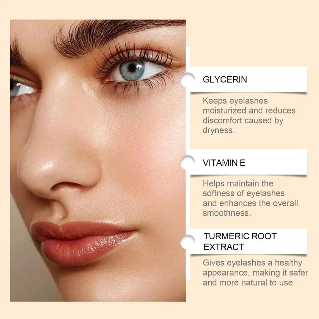 3ml bottle of eyelash nourish liquid with pentapeptide and ginger extract