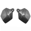 Pair of carbon fibre black motorcycle side fairings for Honda CBR1000RR