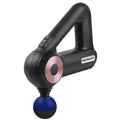 Blueidea fascia gun with 12 massage heads and adapter in blue colour