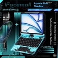 Blue Miaocontrol protective case for 13-inch iPad tablet with keyboard