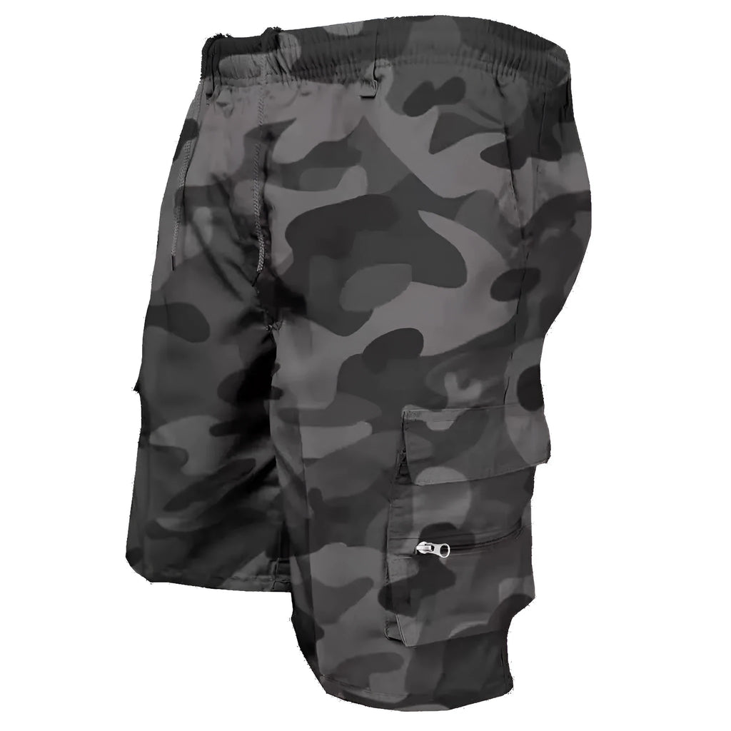 Men's loose fit casual work trousers in polyester fabric available in seven colours with Asian sizing