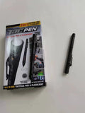 Black nine-in-one multi-function flashlight car window breaker survival pen