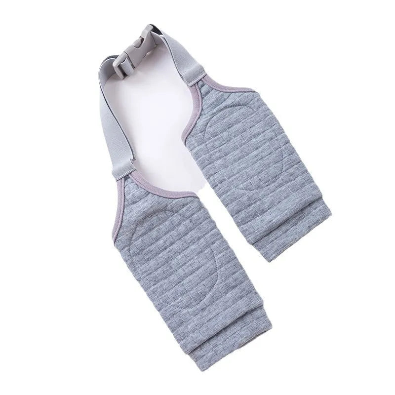 Pet knee pad anti-dirty joint protective cover for dogs in blue polyester, size L to 3XL