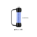 Mini portable keychain charger for mobile phones with 18650 battery compartment