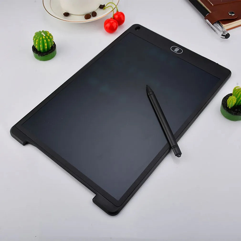 LCD electronic handwriting board for children with stylus pen on screen, in choice of colours.