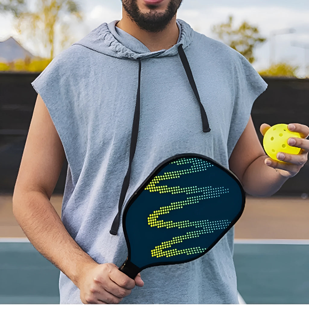 Fibreglass table tennis racket for outdoor sports with CZXPK00561 specification