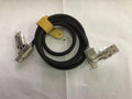 Orange fast charging cable with zinc alloy Lightning and USB-C connectors
