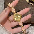 Women's quartz watch with 25mm round dial in six colour options