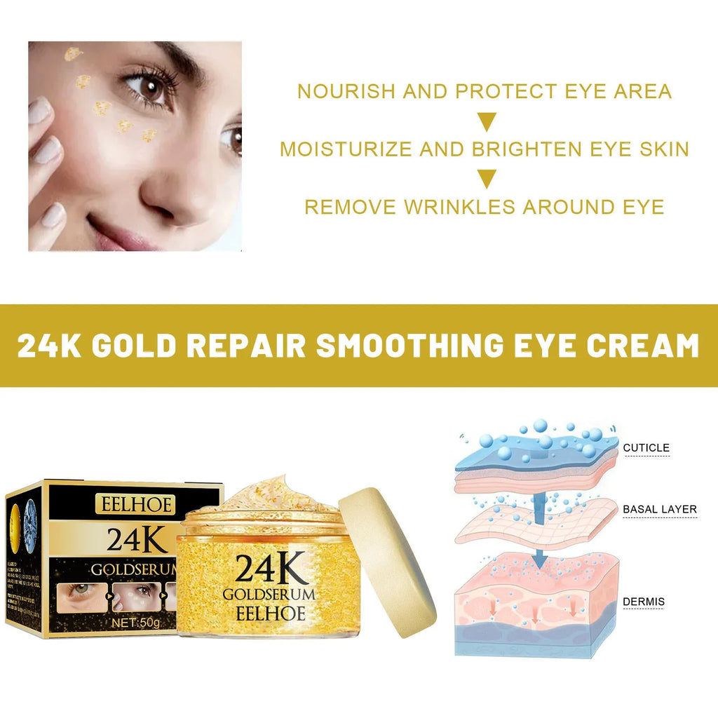 Repair smooth nourishing firming eye cream 50g boxed for wrinkles and dark circles