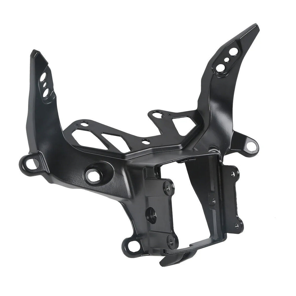 BMW S1000RR motorcycle headlight bracket in black aluminium alloy for 2009-2018 models