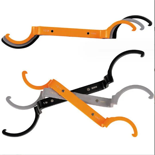 Orange, grey, and black magnetic suction wrenches from a three-piece H251 tool set on a white background.