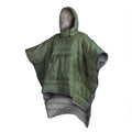 Outdoor cloak sleeping bag wearable as cape with nylon fabric measuring 200x140cm