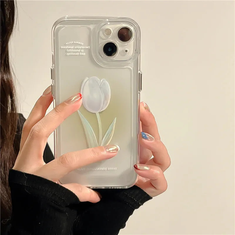 Gradient colour all-inclusive TPU phone case for iPhone models 7 through 15 Pro Max