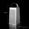 Multifunctional stainless steel vertical grater with cylindrical or flat handle in modern simplicity style