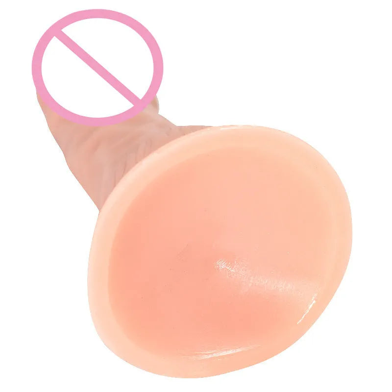 Bullet simulation butt plug in skin colour PVC material, 17.5cm length by 3.5cm width, Japanese bullet skin colour finish