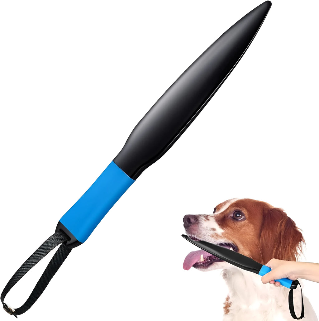 35cm nylon dog break stick with coloured handle for small medium dog training