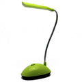 Dormitory reading LED eye protection desk lamp in modern simple design, plastic body, battery powered, available in white