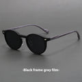 Retro frosted round rim sunglasses with UV protection in multiple colour options including leopard print frame