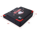 Boxing tester sandbag in black and red with thickened voice style mounted on wall