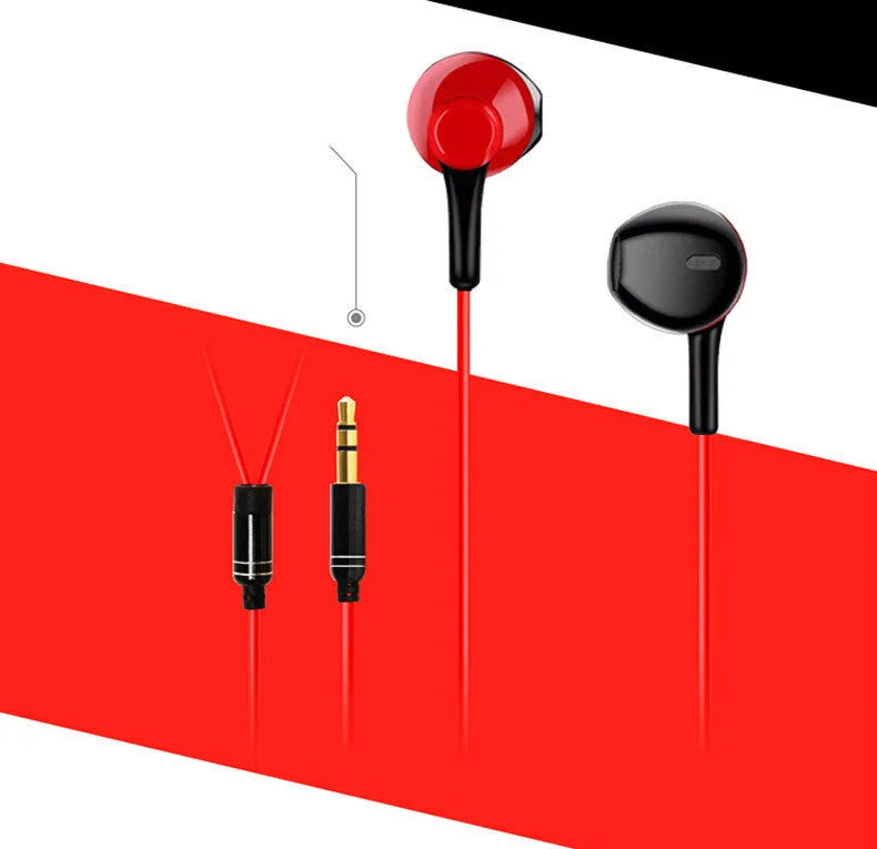 K-song in-ear wired monitoring earphones with TPE cable and clip, available in black