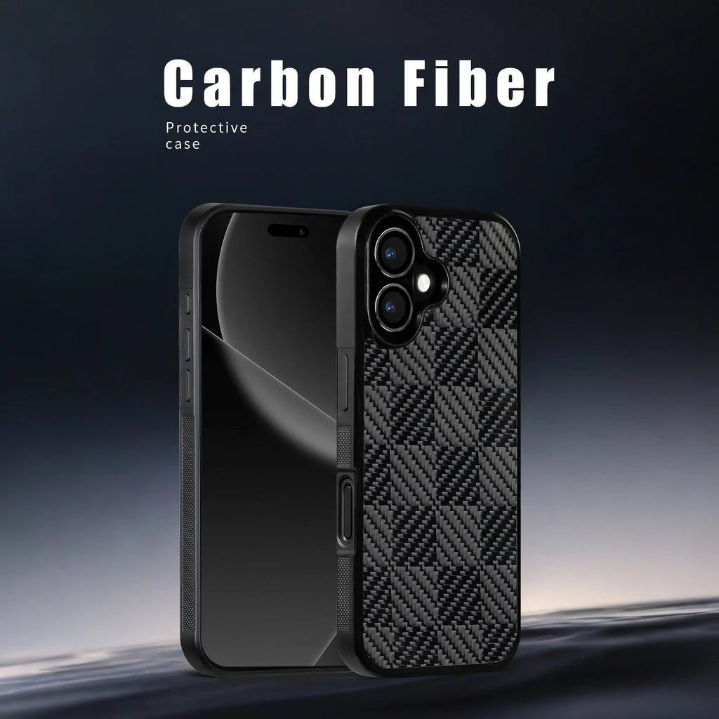 Lanjin square phone case compatible with iPhone 12 to 17 series models in protective fit