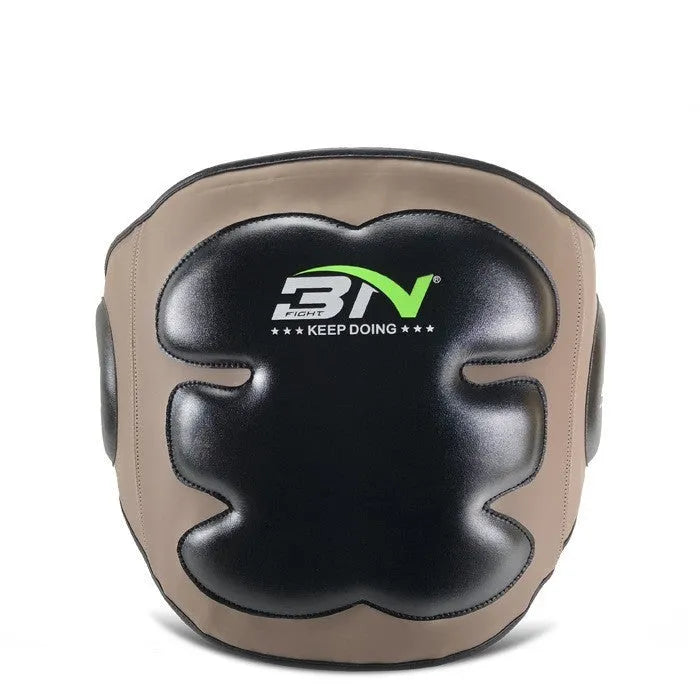 Dark grey Sanda boxing chest protector target for waist protection during martial arts training