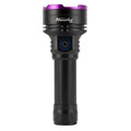 SV83 30W black light flashlight with aluminium alloy body and 365nm UV output