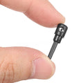 Black plastic rear windscreen washer jet nozzle for Volkswagen Audi Skoda cars