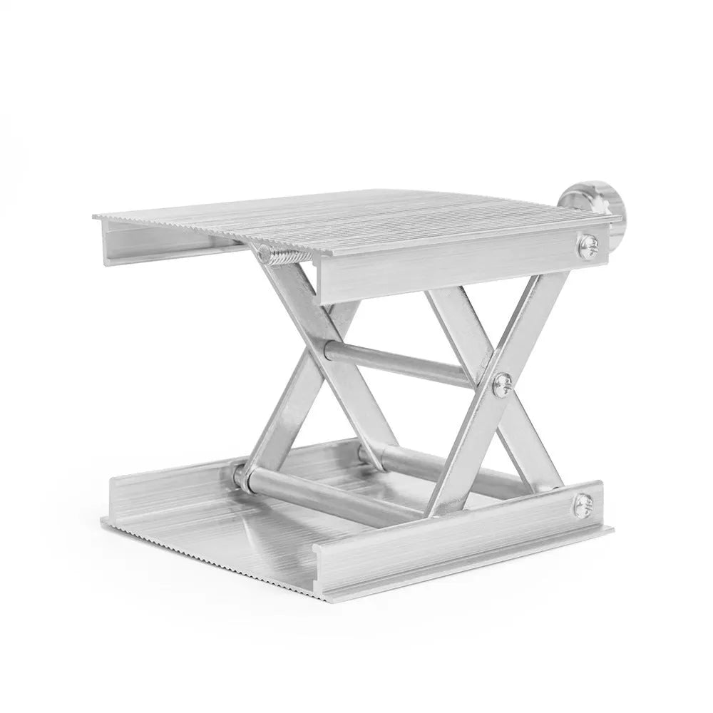 Lifting platform with aluminium alloy bracket for laser level floor sticking instrument accessory