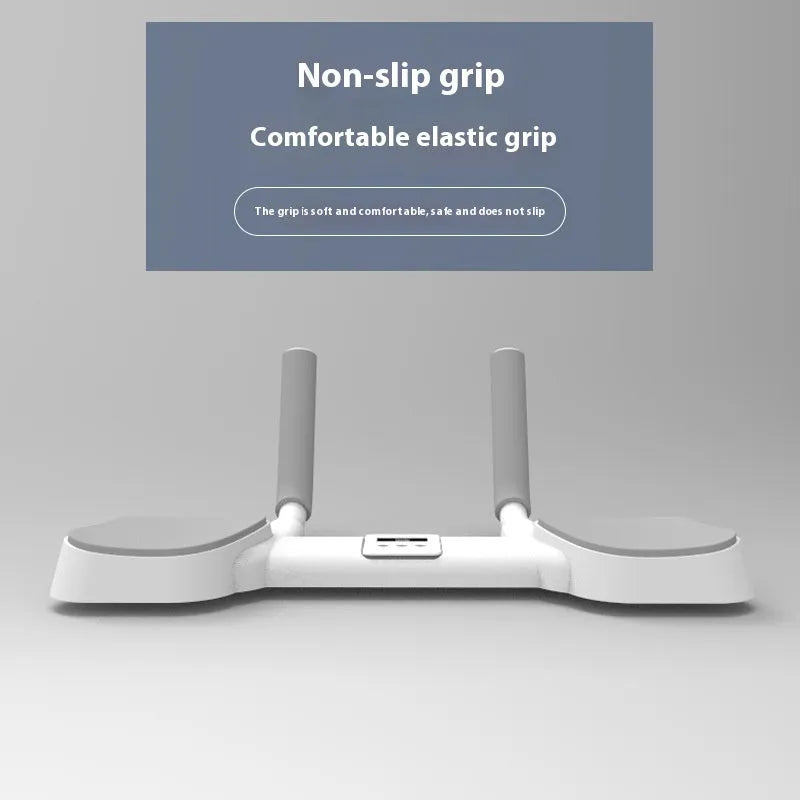 White household flat support trainer with aluminium frame and ABS components