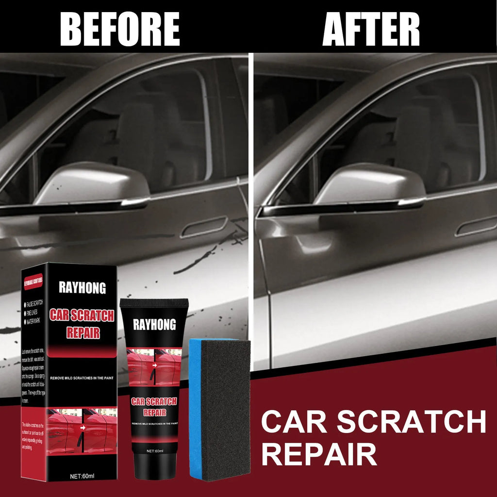 60ml car scratch repair wax kit with applicator for automotive paint surface maintenance