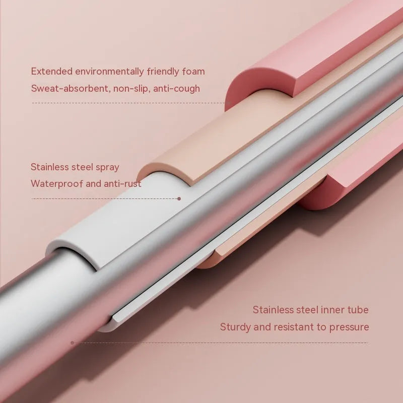 Children's adjustable open back stick for fitness body shaping with TPE and PP materials
