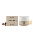 Moisturising and skin lightening facial cream mask measuring 5.1cm by 3.9cm
