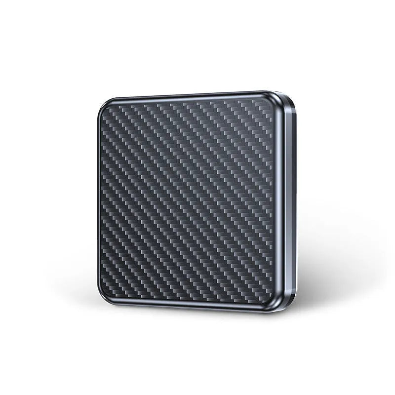 Wireless CarPlay and Android Auto smart box adapter in ABS plastic with USB connection