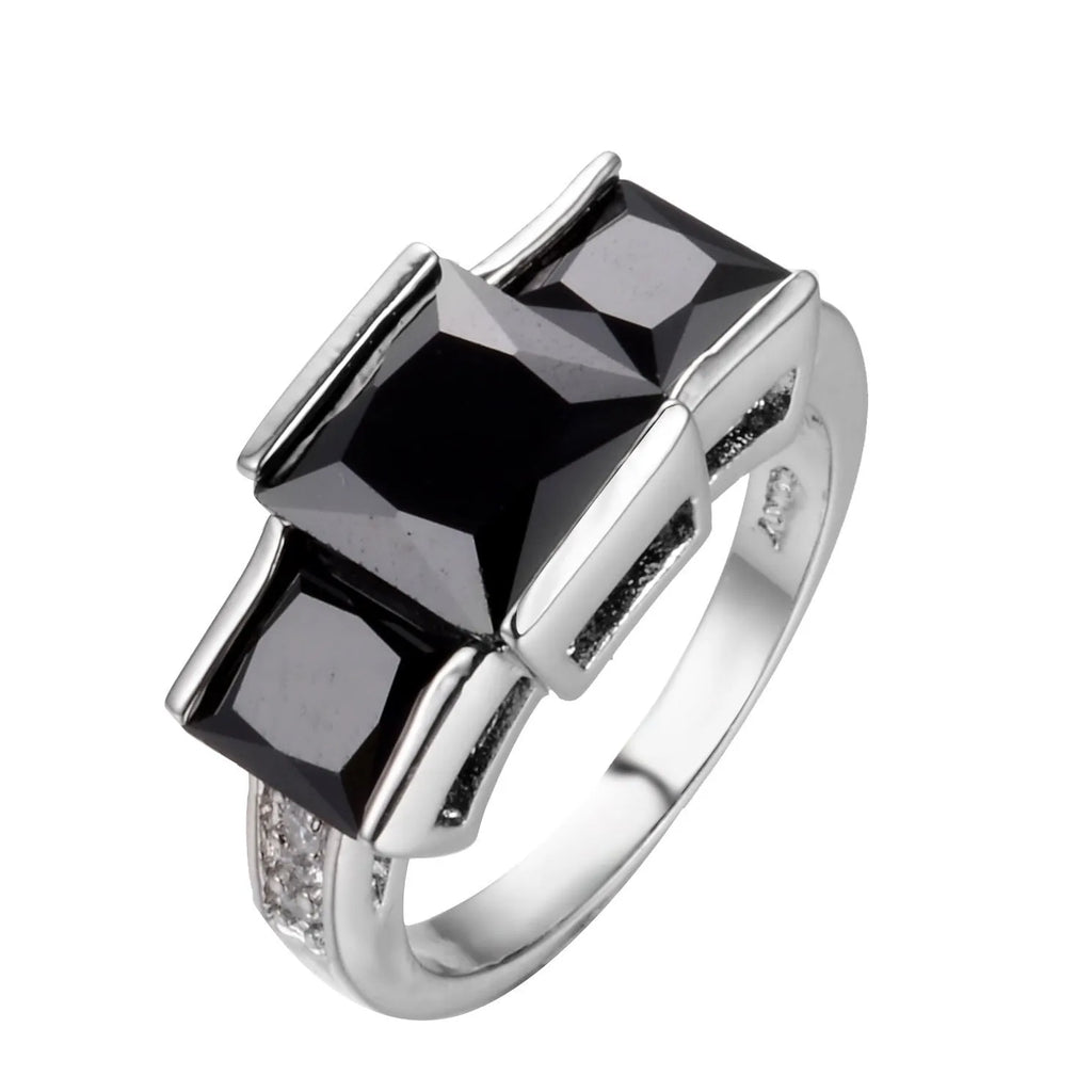 Geometric electroplated copper ring for women in olive green colour, showing size 8 on a plain background.