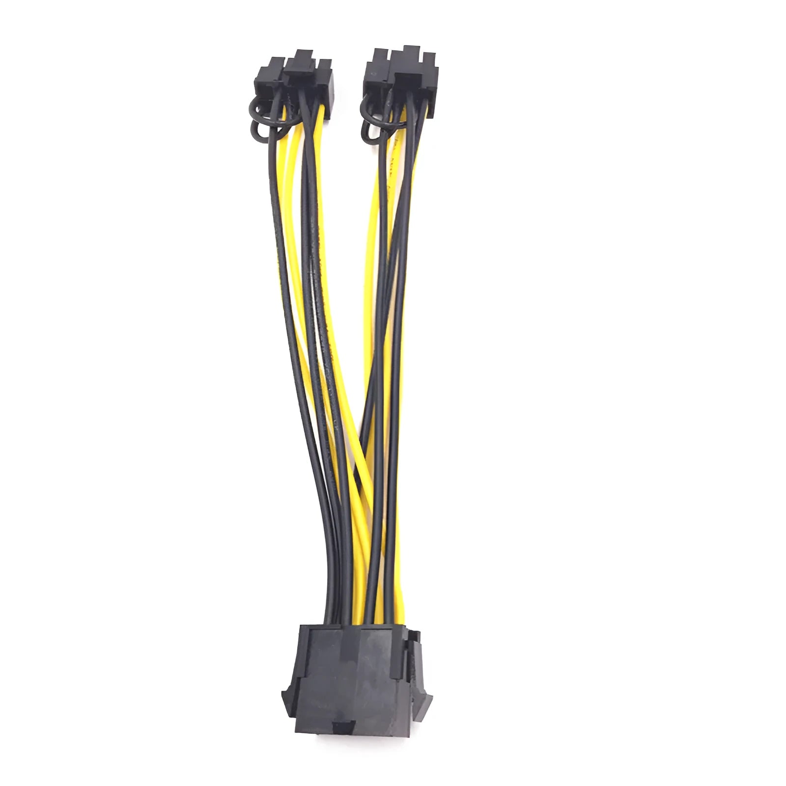 8PIN female to dual 8PIN male graphics card power adapter cable with 21cm length
