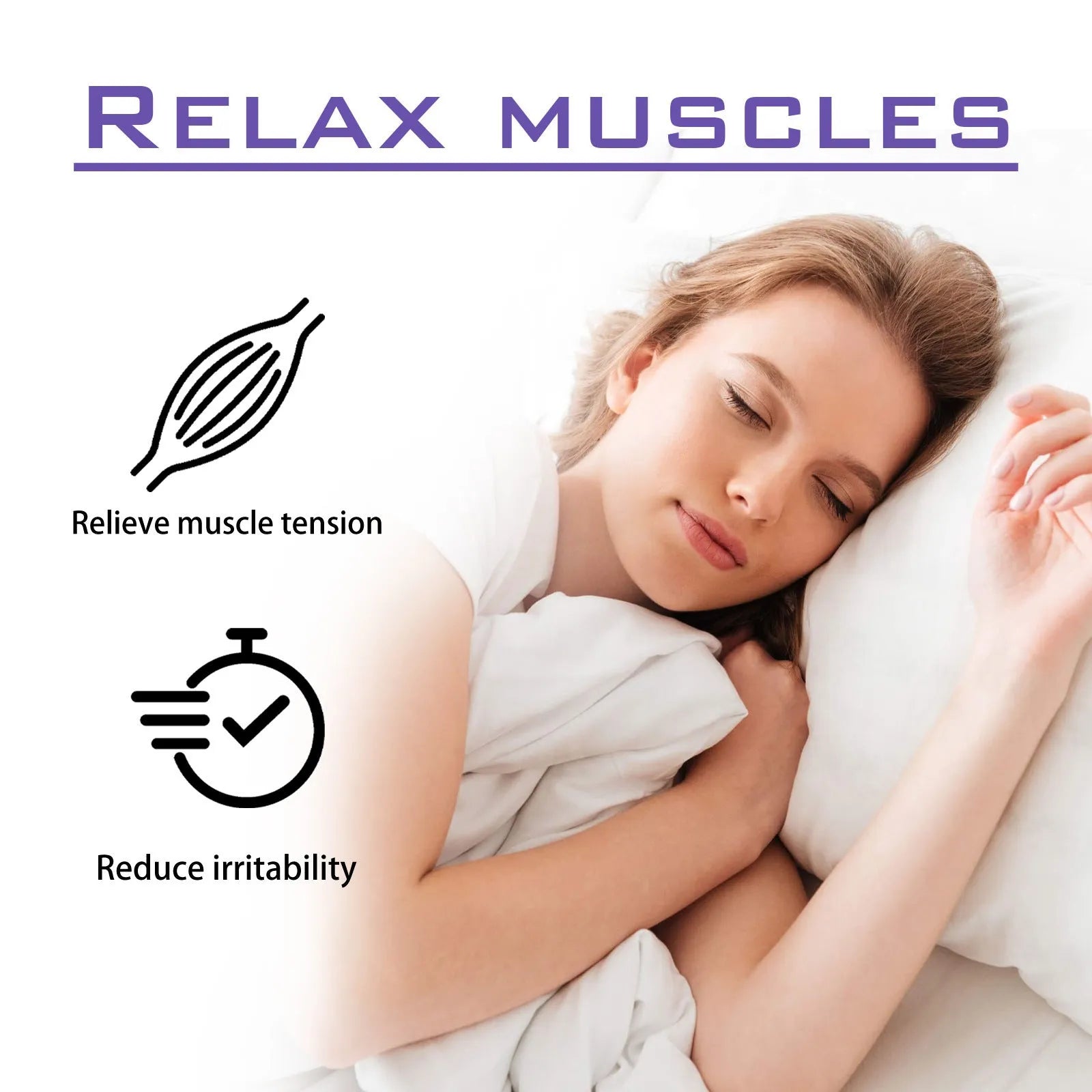 30ml lavender sleep spray bottle for bedtime relaxation and body fatigue relief