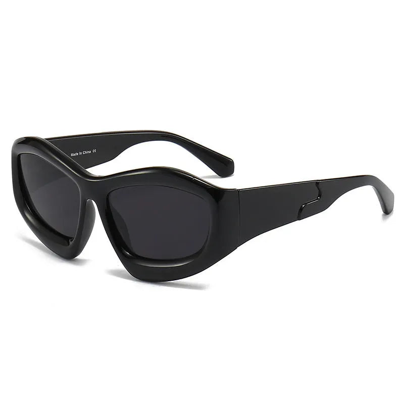 Concave shape sunglasses for men and women with bubble element design