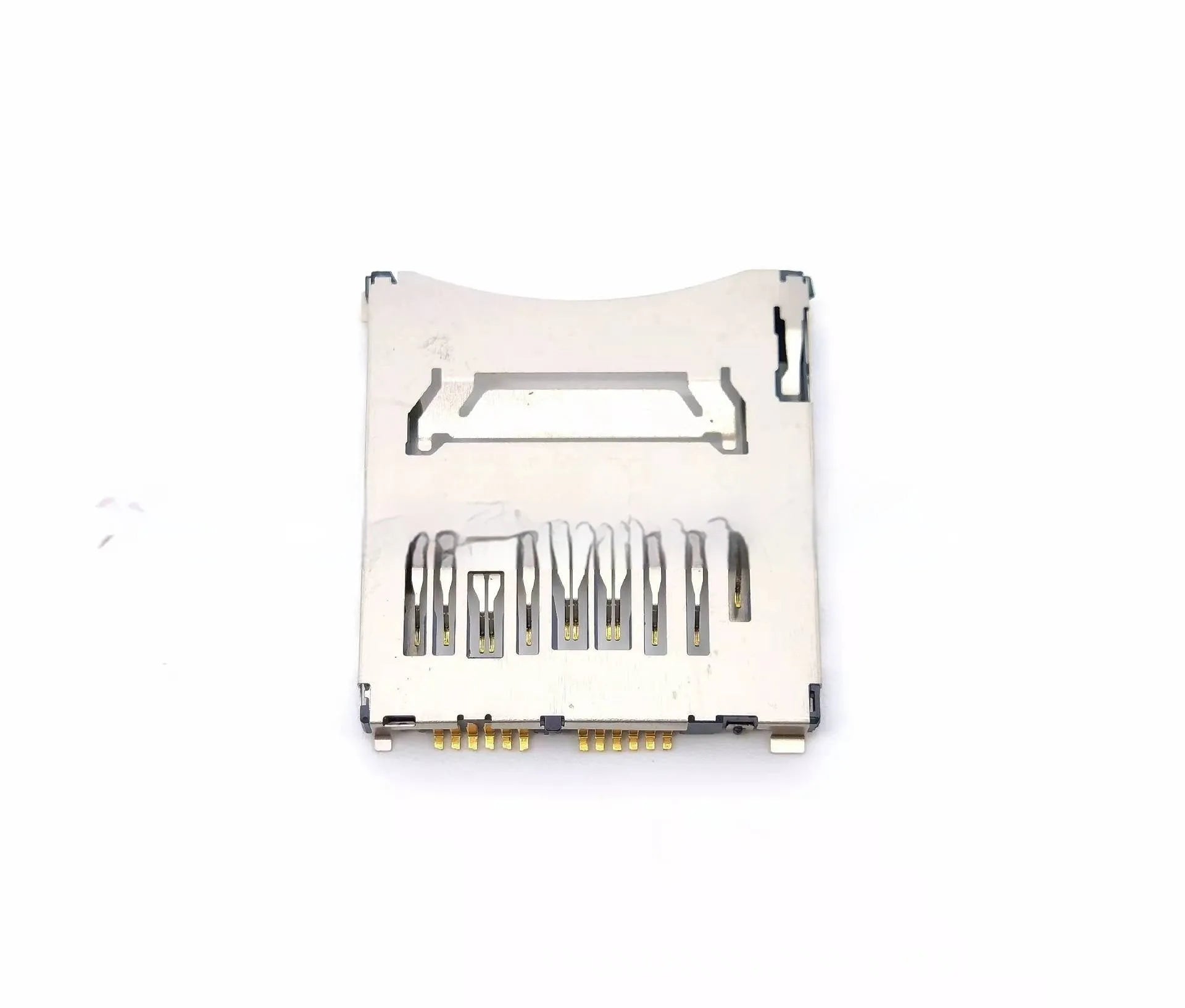 Alloy camera memory card slot accessory for photography gear organisation