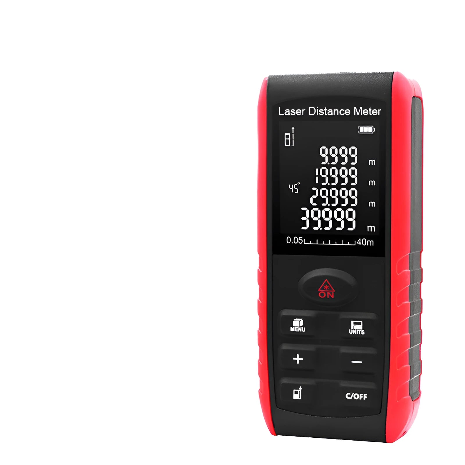 E-series hand-held laser range finder with infrared measuring for decoration projects