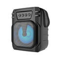 Portable Bluetooth speaker in colour 3107 with USB charging cable for desktop and outdoor use